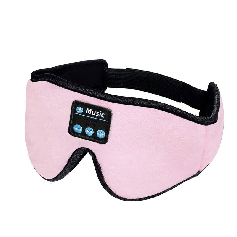 HITOZON Sleep Headphones Wireless,Sleep Earbuds,3D Sleep Eye Mask Wireless Headphones with Ultra-Thin HD Stereo Speakers, Unisex, Perfect for Sleeping,Workout,Jogging,Yoga,Insomnia, Air Travel, Meditation Black Headphones Bluetooth