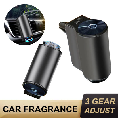 Auto Electric Air Diffuser Aroma Car Air Vent Humidifier Mist Aromatherapy Car Air Freshener Perfume Fragrance Car Accessories